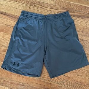 Under Armour Men's Dark Gray Athletic Shorts